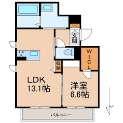 和歌山駅 徒歩10分 3階の物件間取画像